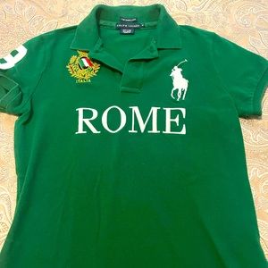 Ralph Lauren Polo. Shirt 💚💚🍀size M